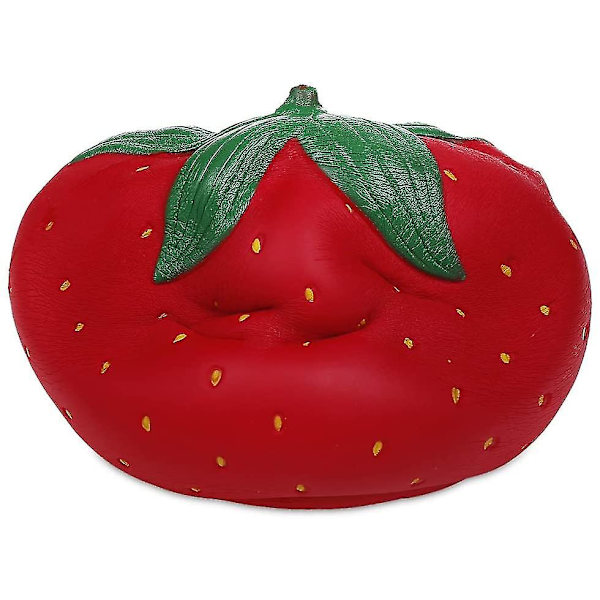 Jordbær Super Stor Antistress Squishies Klem Klem Legetøj Langsomt Stigende Squishies Jumbo Legetøj Langsomt Stigende Legetøj [kk]