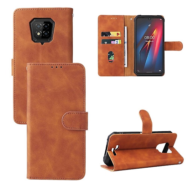 Lærtelefonveske for Ulefone Armor 8