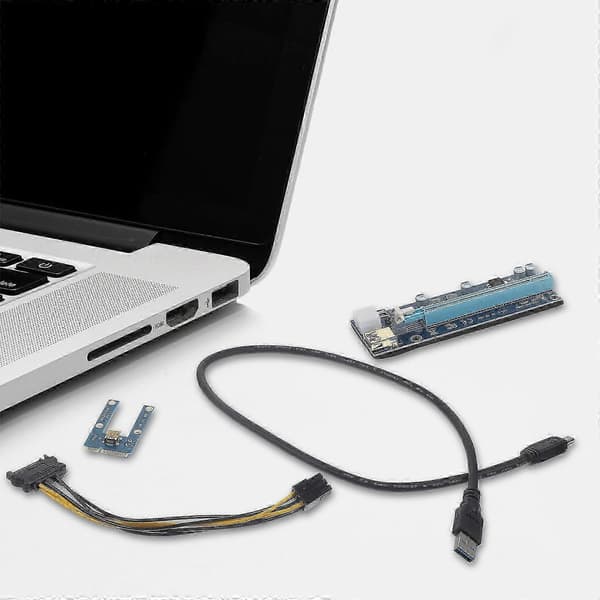 Ekstern GPU til bærbar computer Ekstern GPU Pcie GPU Grafikkort Pcie Grafikkort Computerforsyning[D]