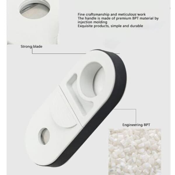 Mini universal ledningsstripper til UTP, STP, SFTP, Cat5e, 6, 6a, 7 og 8 netværkskabler (D)