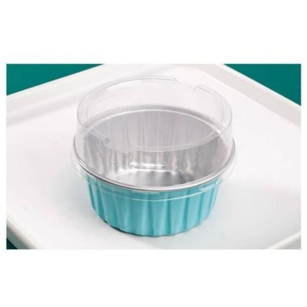 15 engangs aluminium muffinforme, til desserter, til hjemmelavet mad, 125 ml (D)