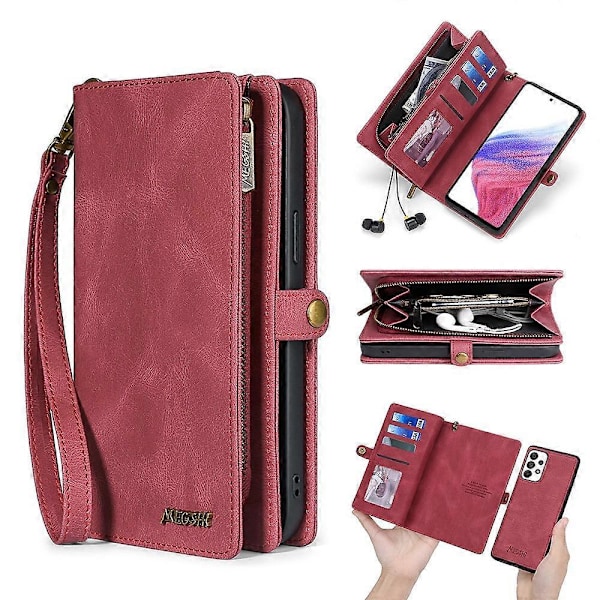 Til Galaxy A32 4G (EU Version) Telefon Cover [D] Multicolor Red