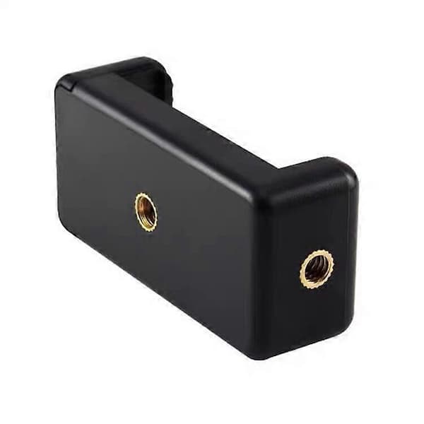 Universal Monopod Tripod Adapter Smartphone Holder Mount (2 stk., svart)[D]