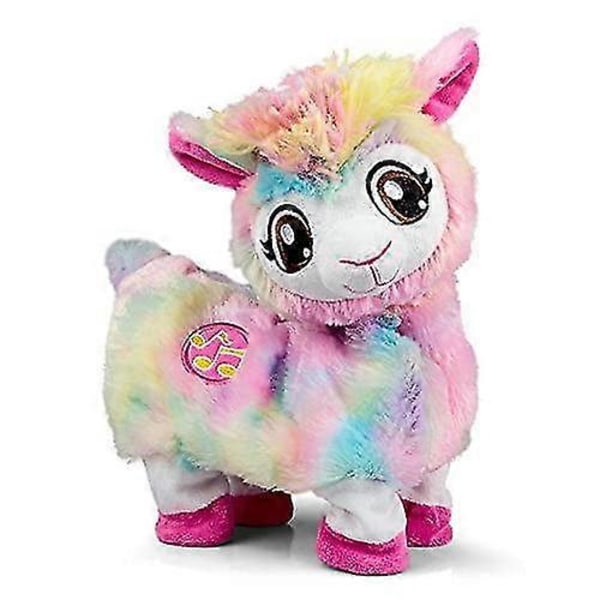 Pets Alive Rainbow Bonnie Den Bag-Rystende Lama Batteridrevet Dansende Robot Legetøj