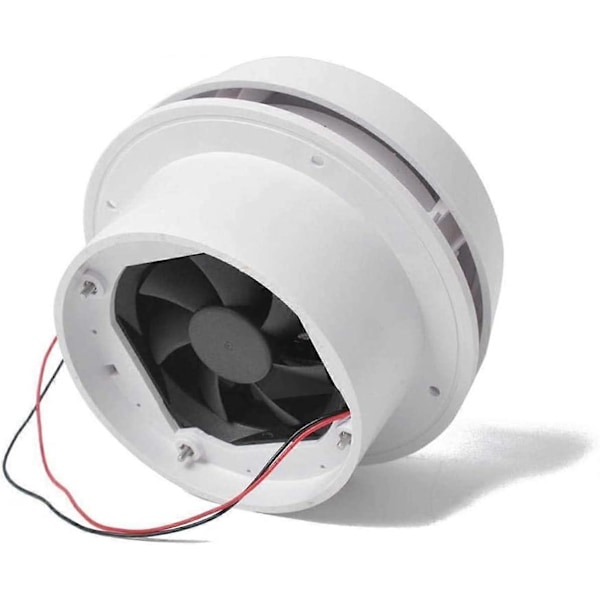 Udluftningskøleventilator - Bil 12V RV Campingvogn Tagventilator Køleventilator Lydløs udluftningsventilator Energibesparende til hjem Trailer Rejse campingvogn (Ventilatorhus + Kraftfuld