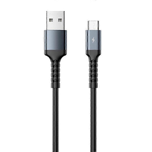 REMAX USB till Micro USB 2.4A Datakabel Black