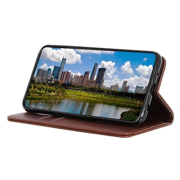 Til Motorola Edge 50 Neo 5G Etui Spaltet Læder Flip Wallet Telefon Cover[D] Multicolor Style D