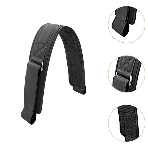 Butt Thrust Bælte til Håndvægte til Kvinder Træning til Fitness Lunges Workout[D] Black 63cmx9cm