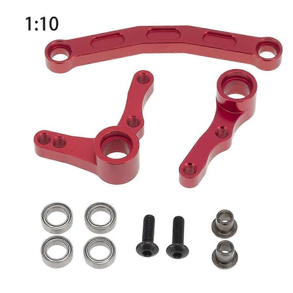 RC Model Legering Bil Styretøjsenhed til Billegetøj 1/10 Tilbehør til Modelbiltilbehør[D] red