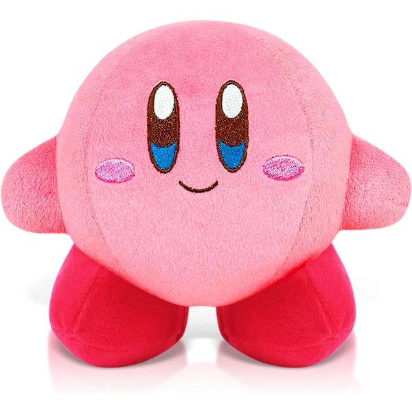 Kirby Plussj, 14cm Kirby Plussj, Kirby Plussjdukke, Kirby Plussj Leketøy Søt Myk Stoffdukke Kirby Plussjdukke til Bursdagsgave (Rosa)