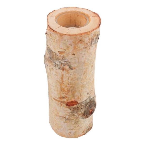 Lys Brun Trelysestake Rustikk Holder for Dekorasjonsbruk 1Sett[D]