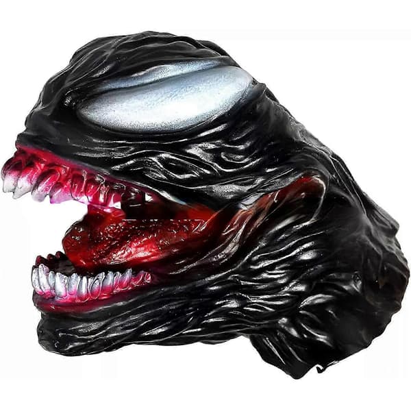 Marvel Cosplay Venom 3 Hansker Hånddukke Simuleringsleke Jule Horror Prop[D]