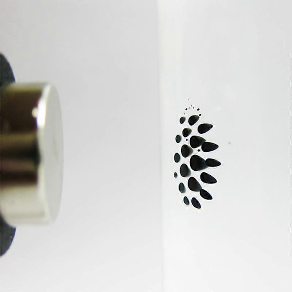 Ferrofluid Magnetisk Væske Display Sjovt Ferrofluid Legetøj Stress Relief Legetøj Videnskab Dekompression Anti Stress Legetøj Ny[D] Black
