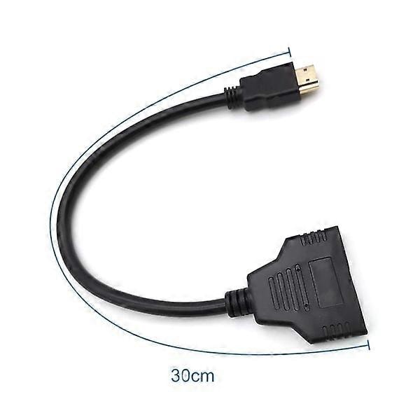 HDMI-jakajakaapeli HDMI 1 sisään 2 ulos[D]