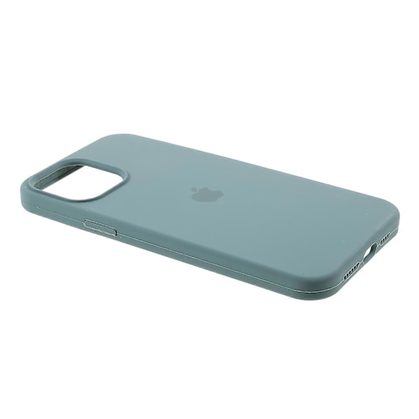 Sidenmatt Solid Silikonfodral för iPhone 12/12 Pro