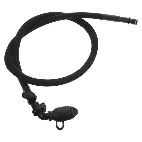 Ersättnings Hydration Blåsa Vattenbehållare Drickslang Vattenbehållarslang[D] Black 102CM