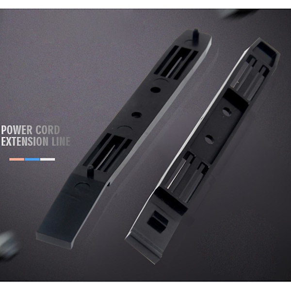 2 Par Harddisk-Skinner Chassis Cage Tilbehør Drive Bay Slider Plastik Skinner til 3,5 til 5,25 Harddiskbakke