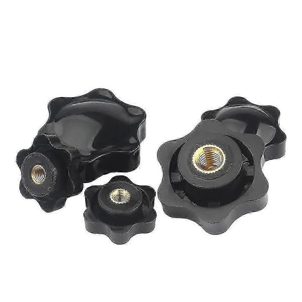 10 stk. M5/m6/m8/m10 Innvendig gjenge sekskantet hode klemskrue knott vingemutter [D] M5