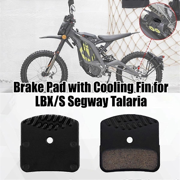 Skivebremseklosser for Shimano H03C H03A SurRon Light Bee X/S Segway X160 X260 Talaria Sting MX3 MX4[D] Black