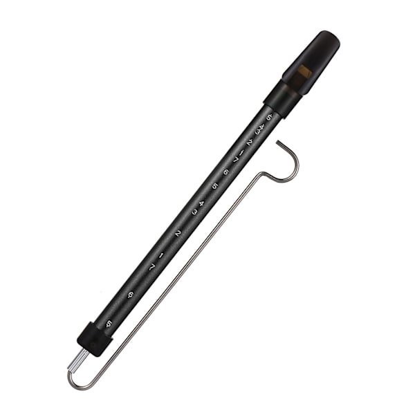 Metallisk Slide Whistle Skala Glidende Fløyte med Stål Glidende Stang Musikk Instrument Leke for Barn K