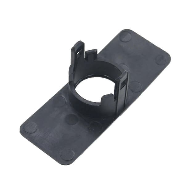 Parkeringssensorbrakett for bil, ryggeradar brakett, ekstra sensor fast deksel for [D] Black