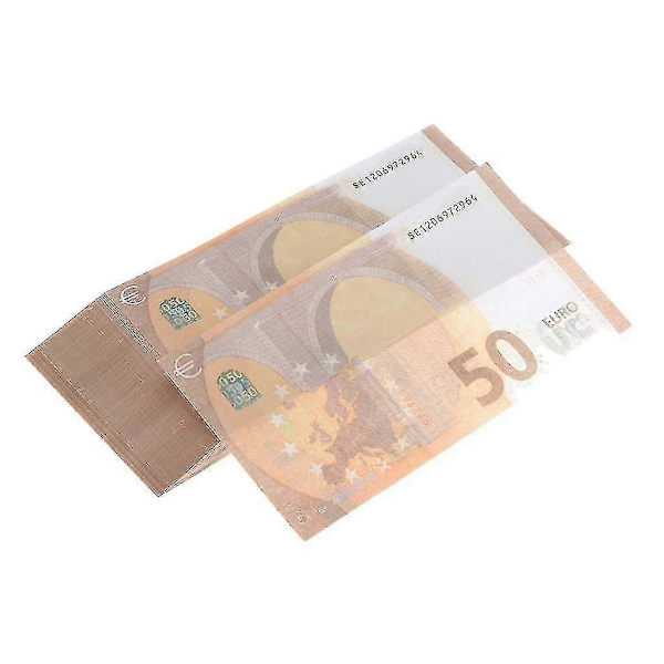 100 st Euro Rekvisita Lek Pengar Falska Pengar Rekvisita A