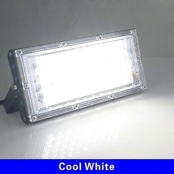 50W IP65 Vattentät Utomhus LED Strålkastare [D] Cool White