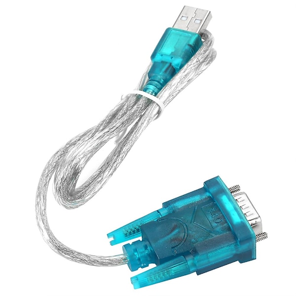 RS232 Seriell PLC Programmeringskabel USB till RS232 Adapter Konverterare