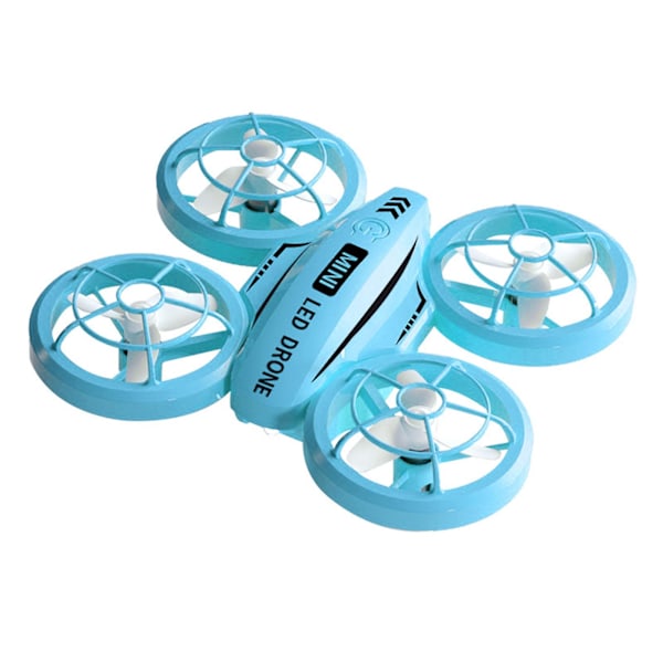 Fjernstyrt leketøy Mini Drone for barn Drone Flygende leker Liten fargerik LED Quadcopter for nybegynnere med Headless Mode 360 Flip Full RC Dro