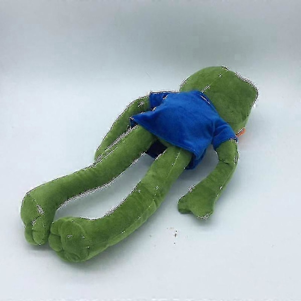 45cm Rolig Groda Plyschleksak Magisk Uttryck Pepe Grodan Ledsen Groda Samling Plysch Gosedjur Jul Födelsedagspresenter Plysch[HsSs] x[D] Pink