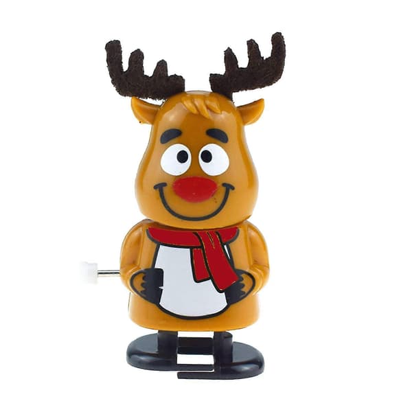 Opptrekkbare juleleker for barn, assorterte mekaniske nyhetsleker[D] B