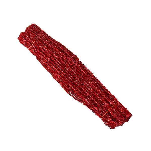 200 stk. DIY Glitterpinner Glitterpinner Julepinner DIY Julepinne (Rød)[D]