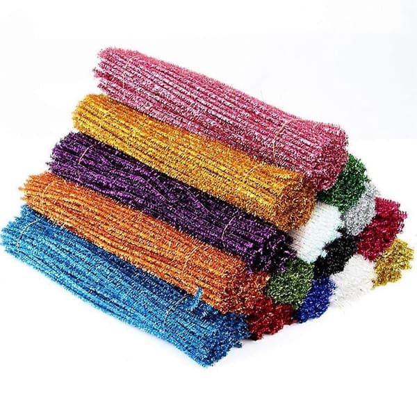 200 stk. DIY Glitterpinde Glitterpinde Julepinde DIY Julepind (Orange)[D]