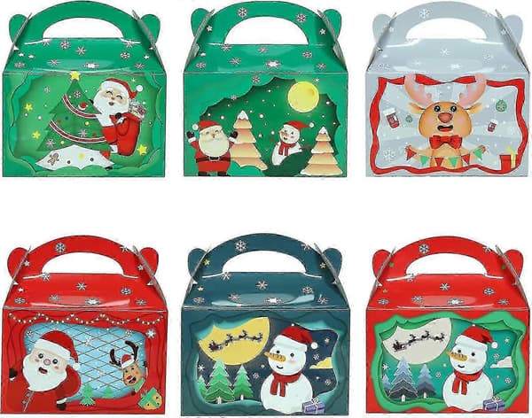 Juhlavaat Lunch Boxes joulu- ja kiitospäivätapahtumiin [D]