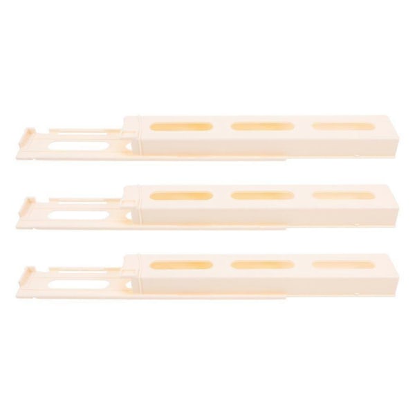 3 kpl Domino-pidikkeet Domino-jatkotarvikkeet Lasten dominojuna Kortinpidike Lelut[D] Beige 26.00X4.00X2.50CM