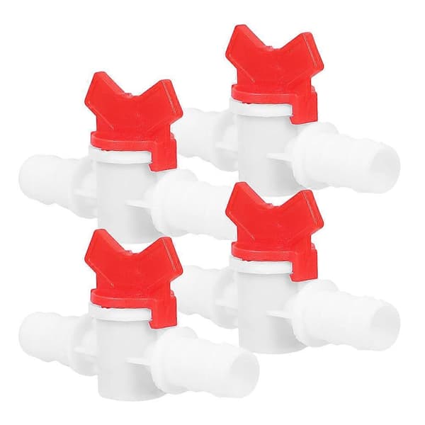 Vattenrör Snabbkoppling Plastslang Snabbkopplingsventil För Industriellt Bruk 4st[D] Multi 10.10X5.60X2.30CM