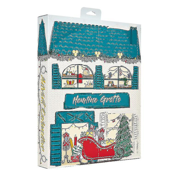 Hemline Fylld Adventskalender - 24 Sömnad & Hantverkspresenter - Julnedräkning - Nyhetspresent För Hantverkare