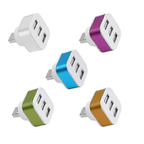 USB 2.0-forlenger, 3-port USB-splitter, USB-hub[D]