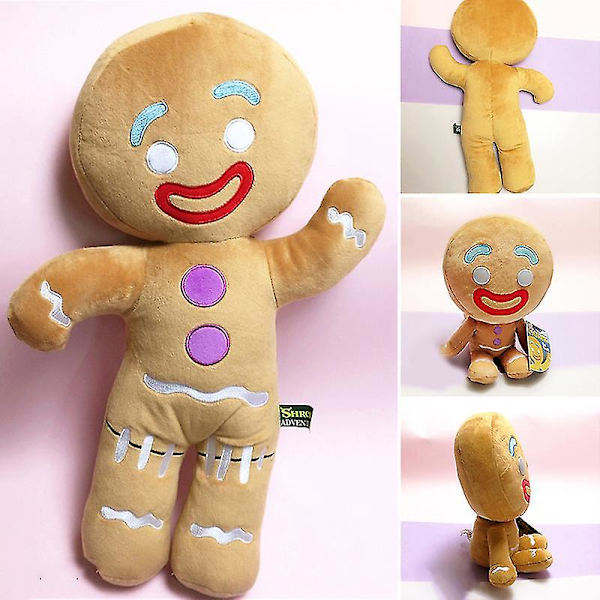 Shrek Plussjedyre Myk PP Bomullsstoffet Lekebil Sofa Ornament Barn Klem Pute Bursdagsgave