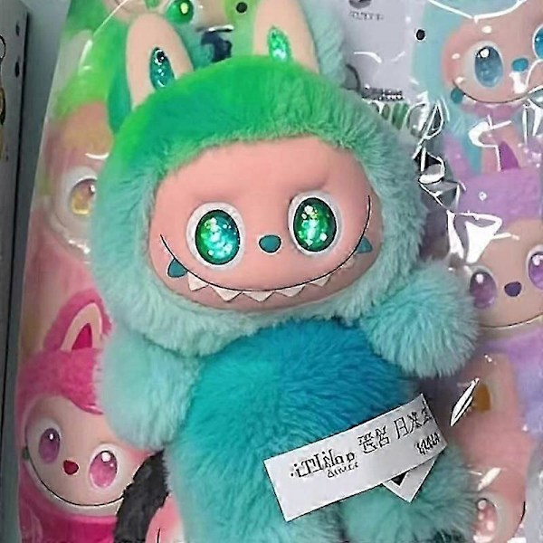 1 Överraskningspresent Labubu V3 The Monsters Big Into Energy Series Vinyl Face Docka Anime Actionfigurer Labubu Hänge[D] A5
