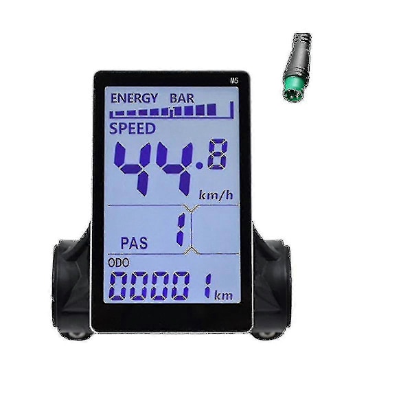 2024 M5 Elcykel LCD-Displaymätare 24v 36v 48v 60v E-Scooter LCD-Panel Skärm För Bergscykel