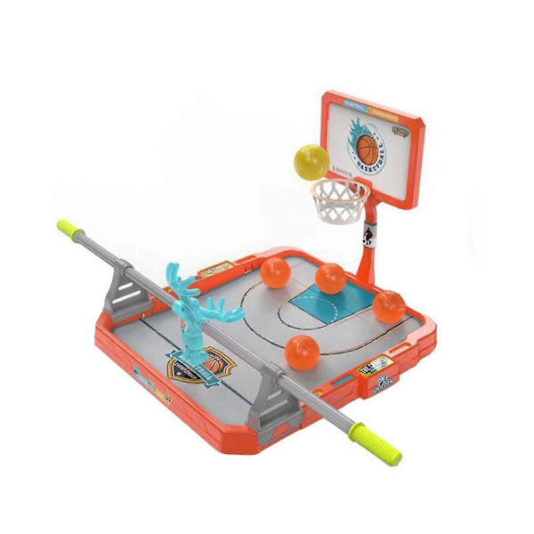 Basketboll Brädspel med 10 Bollar Mini Finger Basket Sport Leksak för Barn Fingertoppsskytte Leksaker B