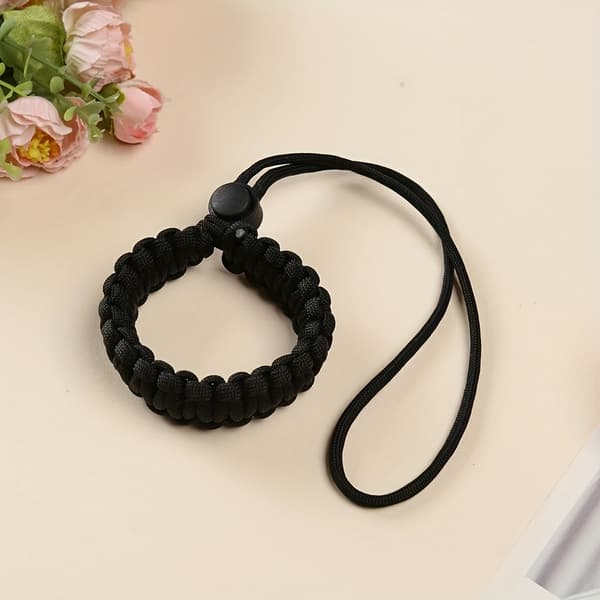1 st justerbart handledsband hundkoppel - Anti-fall infällbart valpkoppel med ergonomiskt grepp, säkert spänne, hållbart husdjurskoppel för