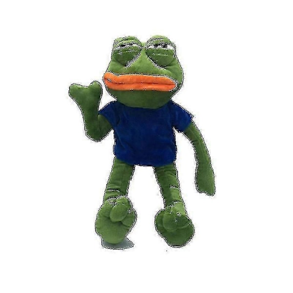 45cm Hauska Sammakko Pehmolelu Maaginen Ilme Pepe Sammakko Surullinen Sammakko Keräily Pehmolelut Joululahjat Syntymäpäivälahjat Pehmo [HsSs] x[D] Pink