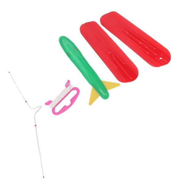 Flydrageleke, fly, trygg, slitesterk, PE PVC, enkel montering, lett, bærbar, stabil 3D-flydrage for hage, utendørs reise[D] Solid Normal