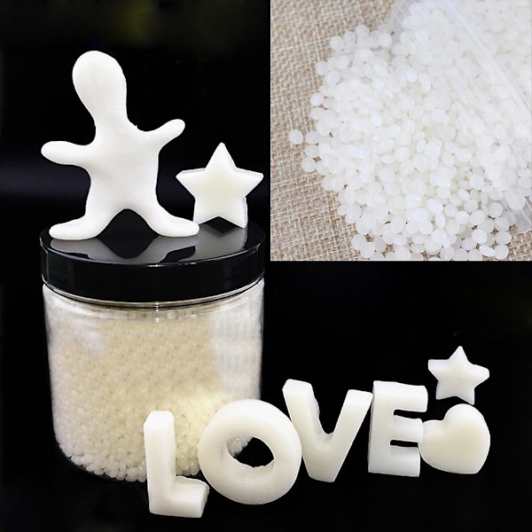 50g DIY Polymorph Termoplastisk Polycaprolacton Formbar Plastpellets