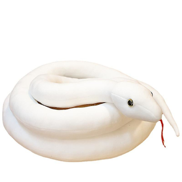 40 Tuuman Jättimäinen Käärme Pehmolelu Eläin Pehmolelu Python Tyyny Nuken Leikki Väärennös Käärme