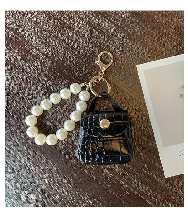 Mini pungbøjle med nøglering til små accessories