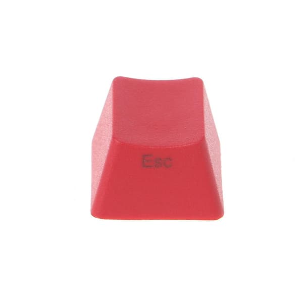 Högkvalitativ R4 Keycap OEM Profil Dip Dye Sub PBT ESC Röda Tangenter[D] A