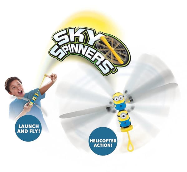 Minions Sky Spinner[D] 8X6.5X0.25cm